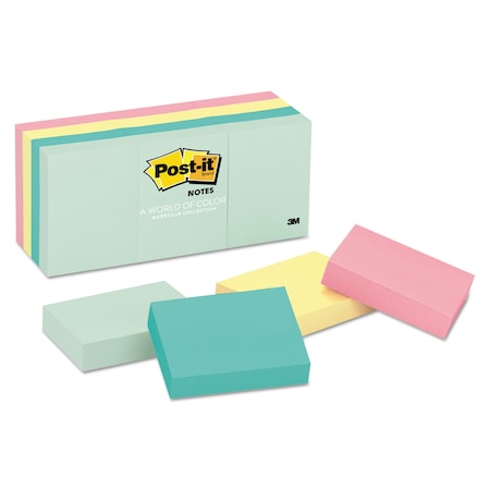 Post-It Note, Post It 1.5"X2", Pst, PK12 653AST